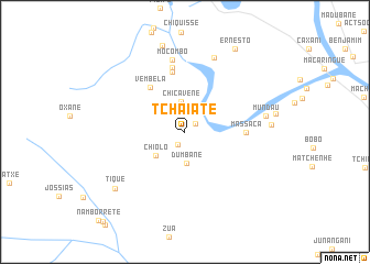 map of Tchaiate