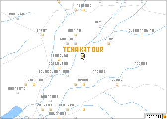 map of Tchakatour