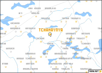 map of Tchamaynya