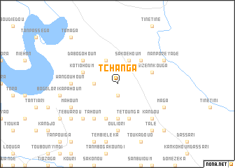 map of Tchanga