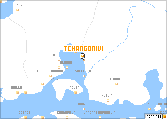 map of Tchangonivi