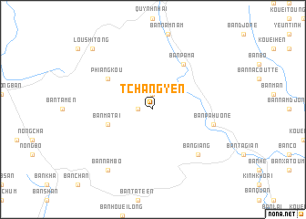 map of Tchang Yen