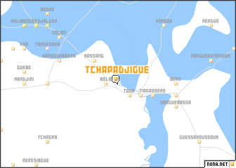 map of Tchapadjigué