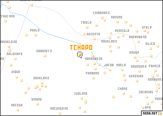 map of Tchapo