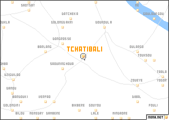map of Tchatibali
