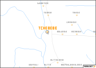 map of Tchébébé