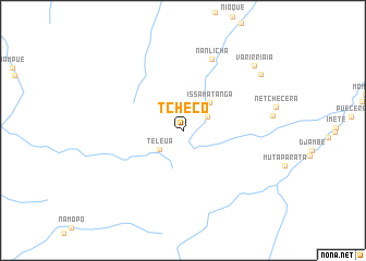 map of Tcheco