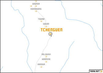 map of Tchenguen