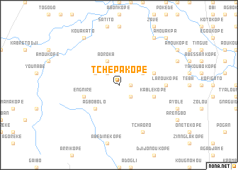 map of Tchépakopé