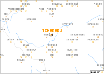 map of Tché Réou