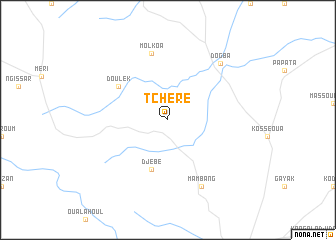 map of Tchéré