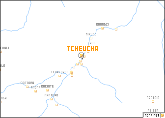 map of Tcheucha