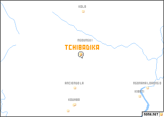 map of Tchibadika