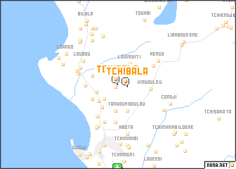 map of Tchibala