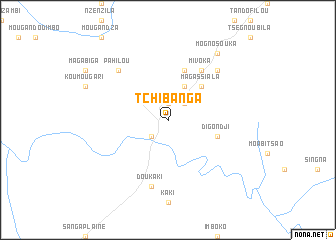 map of Tchibanga