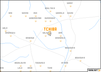 map of Tchiba