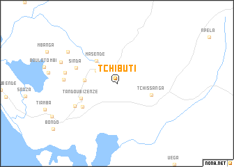 map of Tchibuti