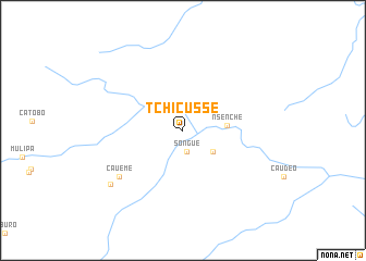 map of Tchicusse