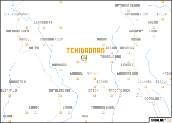 map of Tchi Ðaonan