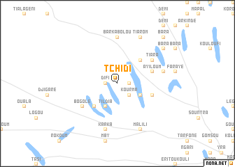 map of Tchidi