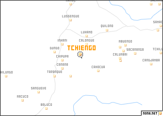 map of Tchiengo