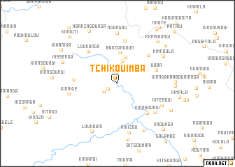 map of Tchikouimba