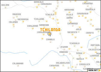 map of Tchilanda