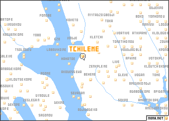 map of Tchilémé