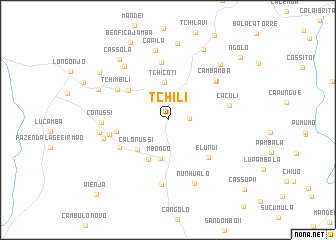 map of Tchili