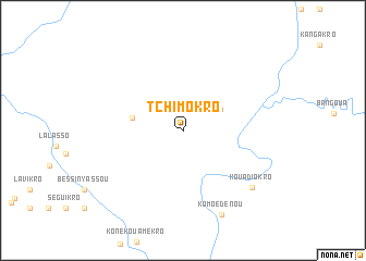 map of Tchimokro