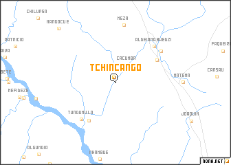 map of Tchincango