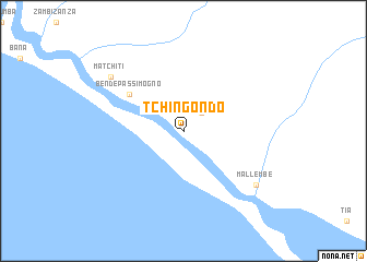 map of Tchingondo