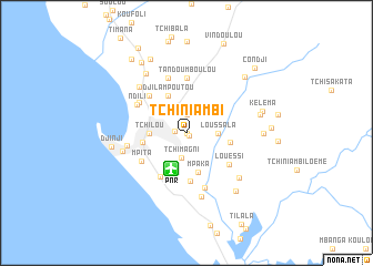 map of Tchiniambi