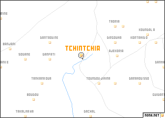 map of Tchintchia