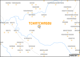 map of Tchintchingou
