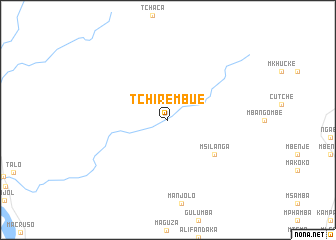 map of Tchirembué