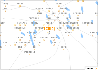 map of Tchiri