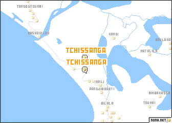 map of Tchissanga