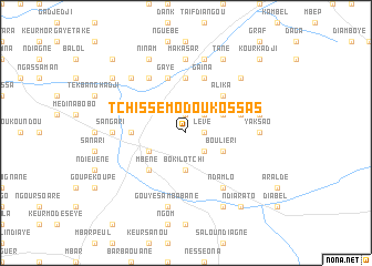 map of Tchissé Modou Kossas