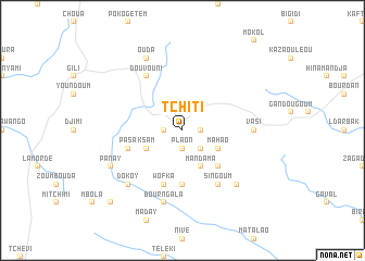 map of Tchiti