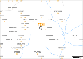 map of Tchi