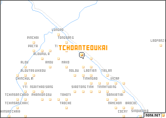 map of Tchoan Téou Kai