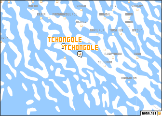 map of Tchongolé
