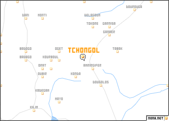 map of Tchongol