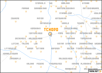 map of Tchopo