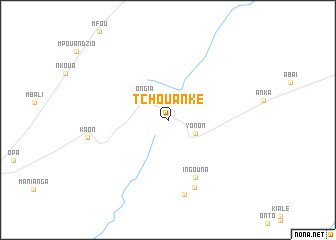 map of Tchouanké
