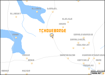 map of Tchoué Bardé