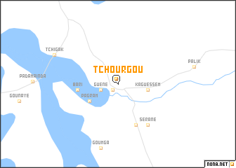 map of Tchourgou