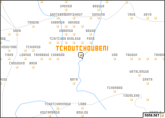 map of Tchoutchoubeni