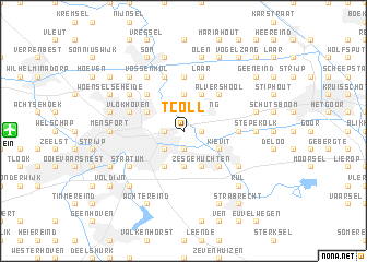 map of ʼt Coll